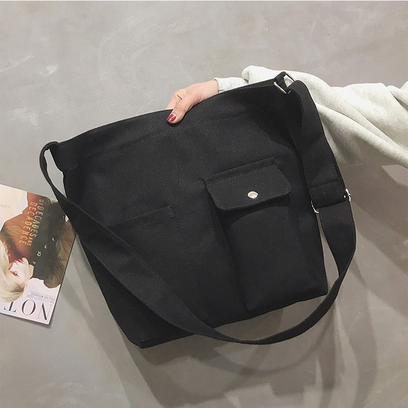 Women's Shopper Bag Simple Fashion Zipper Shoulder Bags Students Waterproof Large Capacity Tote Bags Brand Crossbody Bag