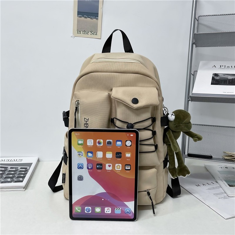 Fashion Large Student Backpack School Bag For Girls High Capacity Women And Men Backpack In Cute Leisure Travel Mochila