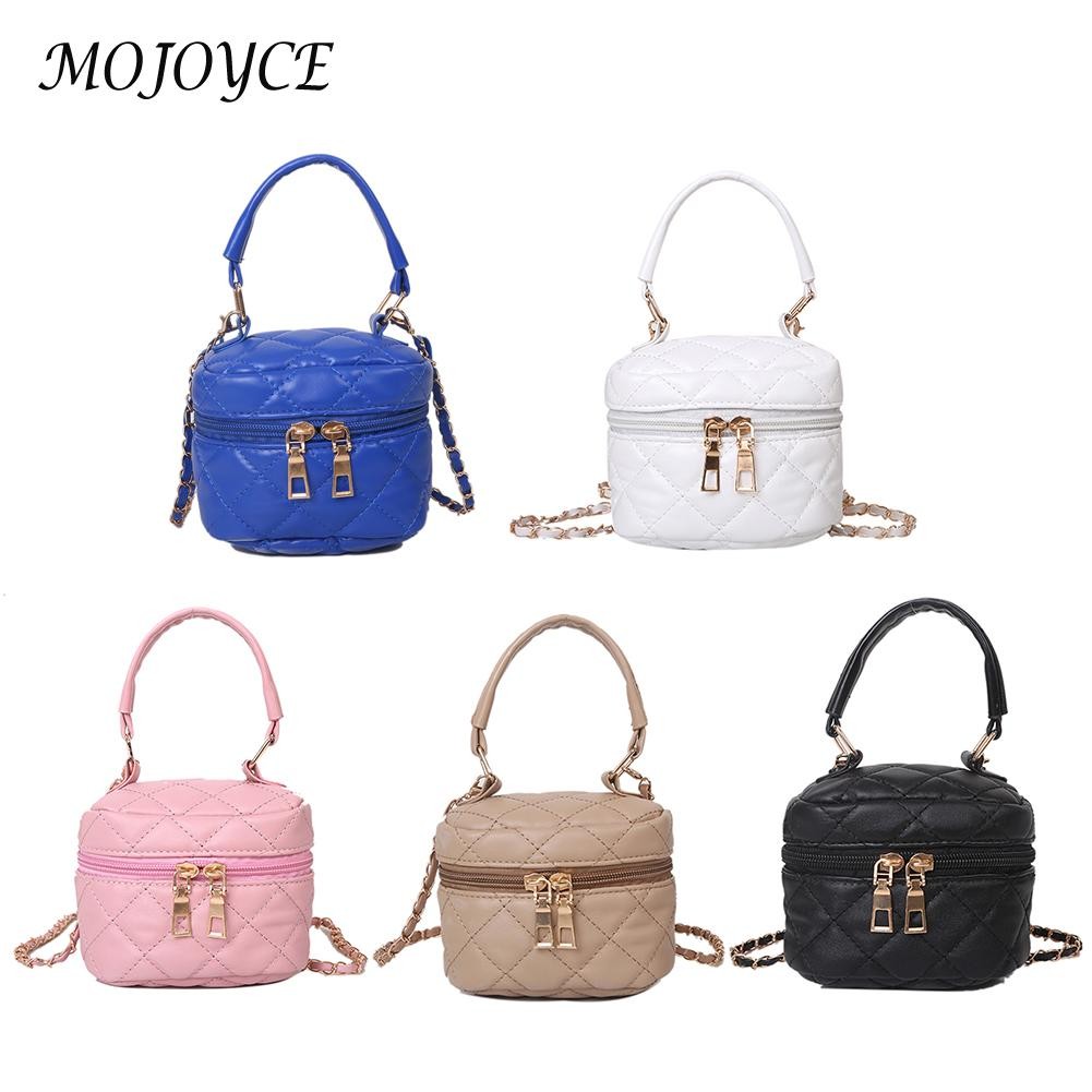 Female Diamond Lattice Chain Messenger Bag Casual PU Leather Crossbody Bags Small Shopping Bags For Women Gifts