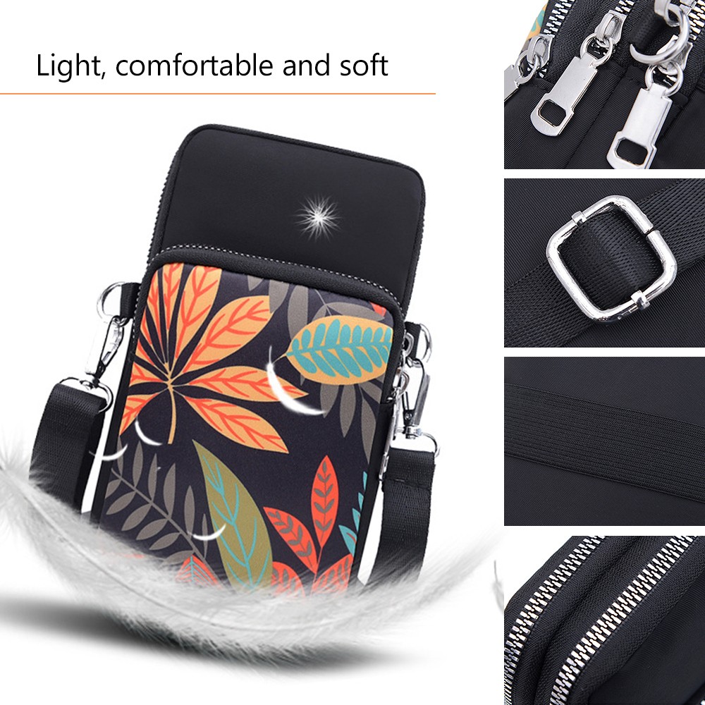 Women Girls Crossbody Phone Bags Wallet Mobile Phone Purse Small Shoulder Bag Wristlet Travel Bags Passport Neck Pouch Bag