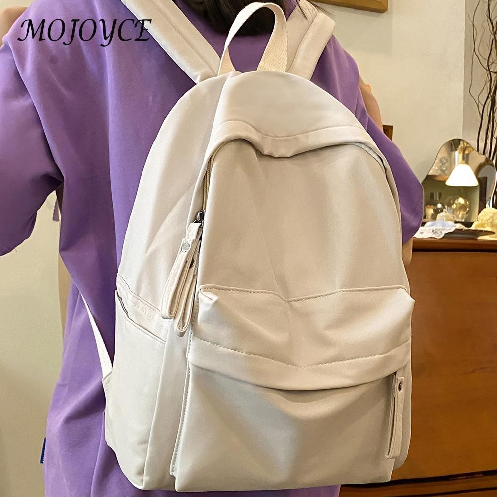 Portable Canvas Color College Bag School Bag For Teenage Girls Travel Camping Outdoor Bags