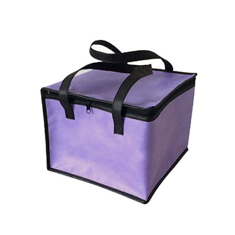 Foldable Large Cooler Bag Portable Food Cake Insulated Bag Aluminum Foil Thermal Box Waterproof Ice Package Lunch Box Delivery Bag