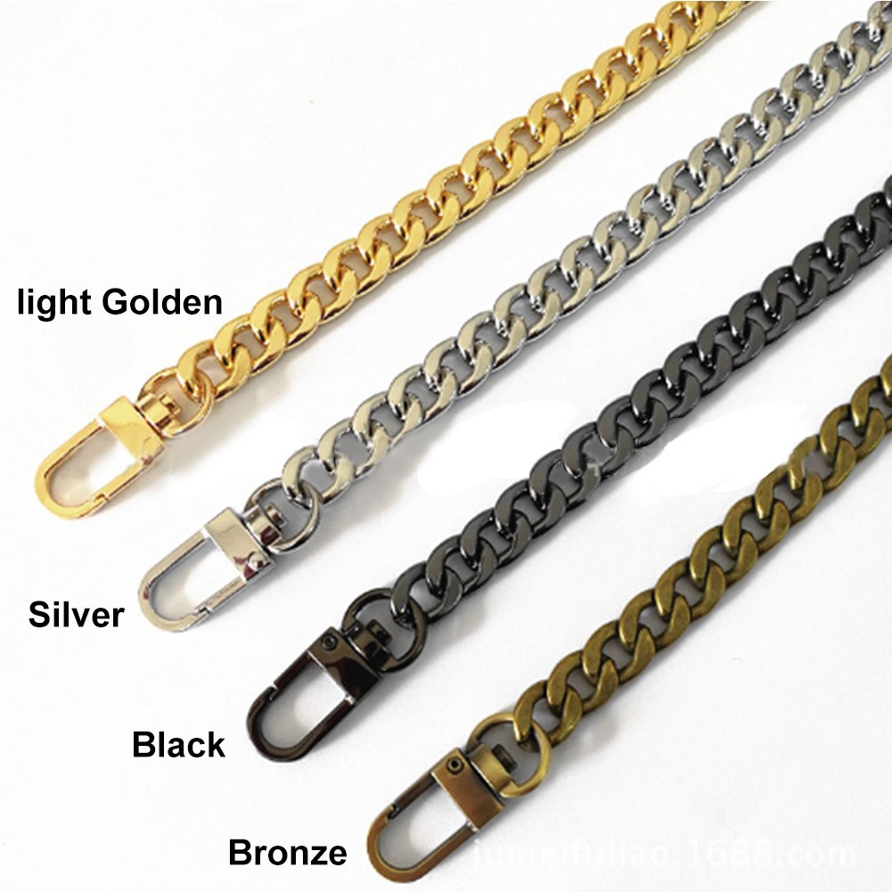 Durable Long Plated Replacement Strap Accessories DIY Easy Installation Shoulder Strap Metal Fashion Bag Chain