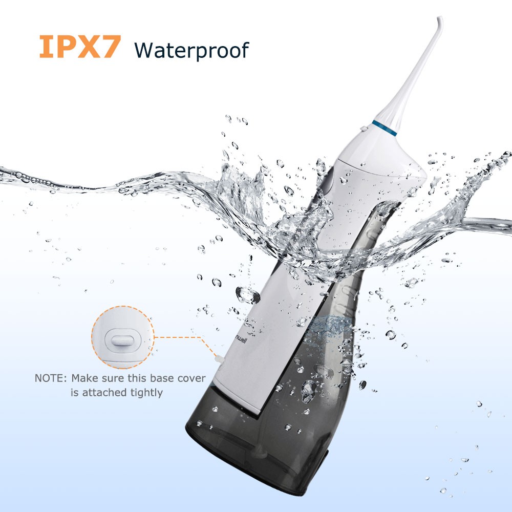 Dental Floss Tank 300ML Portable Oral Irrigator, USB Rechargeable, Waterproof Dental Water Jet