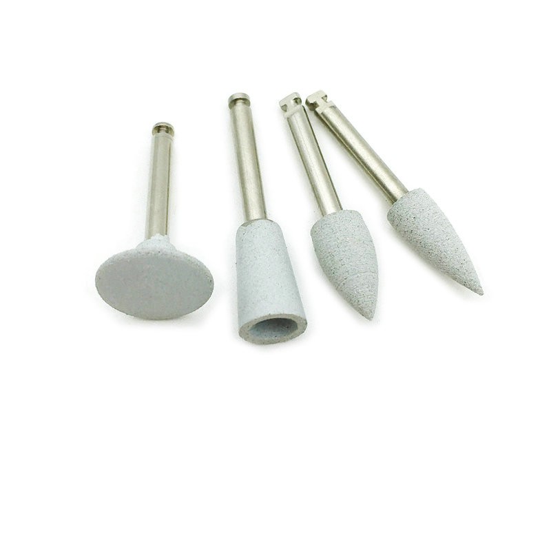 4pcs Combination RA Grinding Heads Dental Polishing Teeth Polishing Tool for Low Speed ​​Teeth Polishing Machine Whitening Product