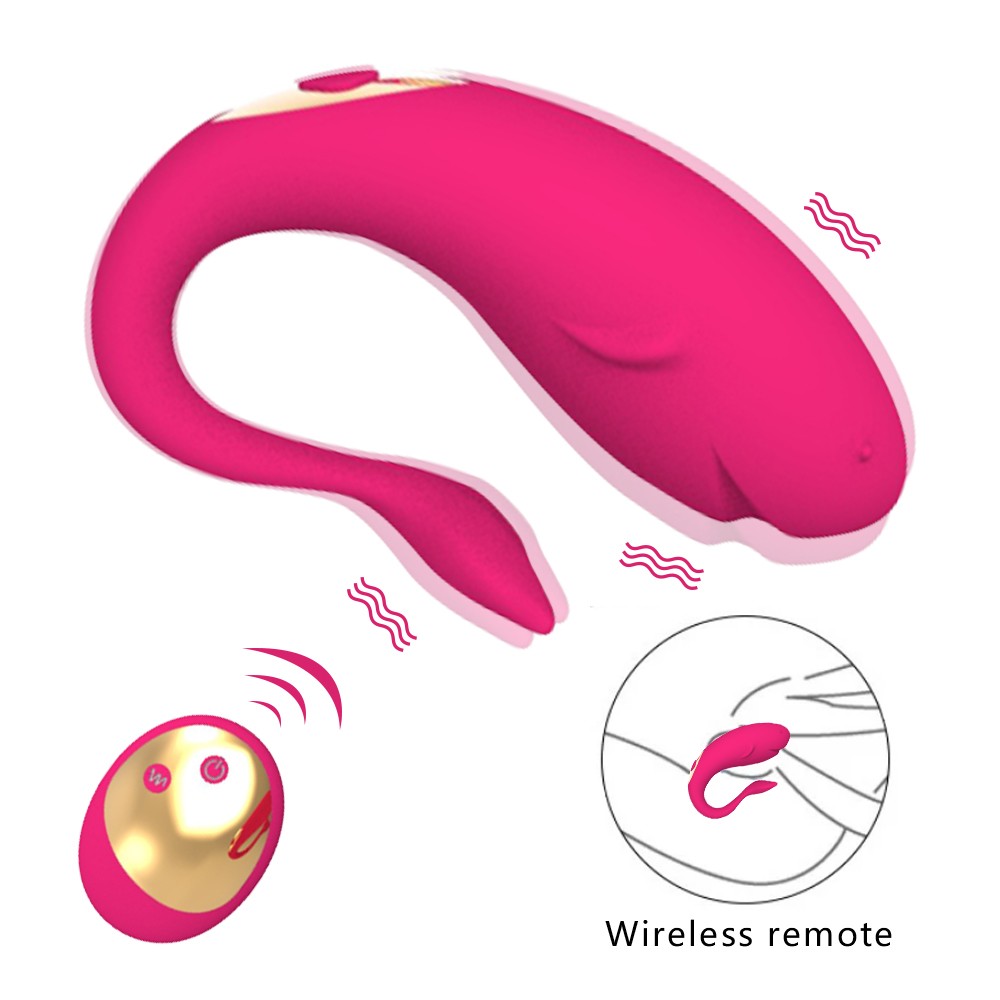 Women Electric Massager 10 Speed ​​Vibrating Wireless Massager Control Waterproof Effectively Relax Muscles Relieve Stress