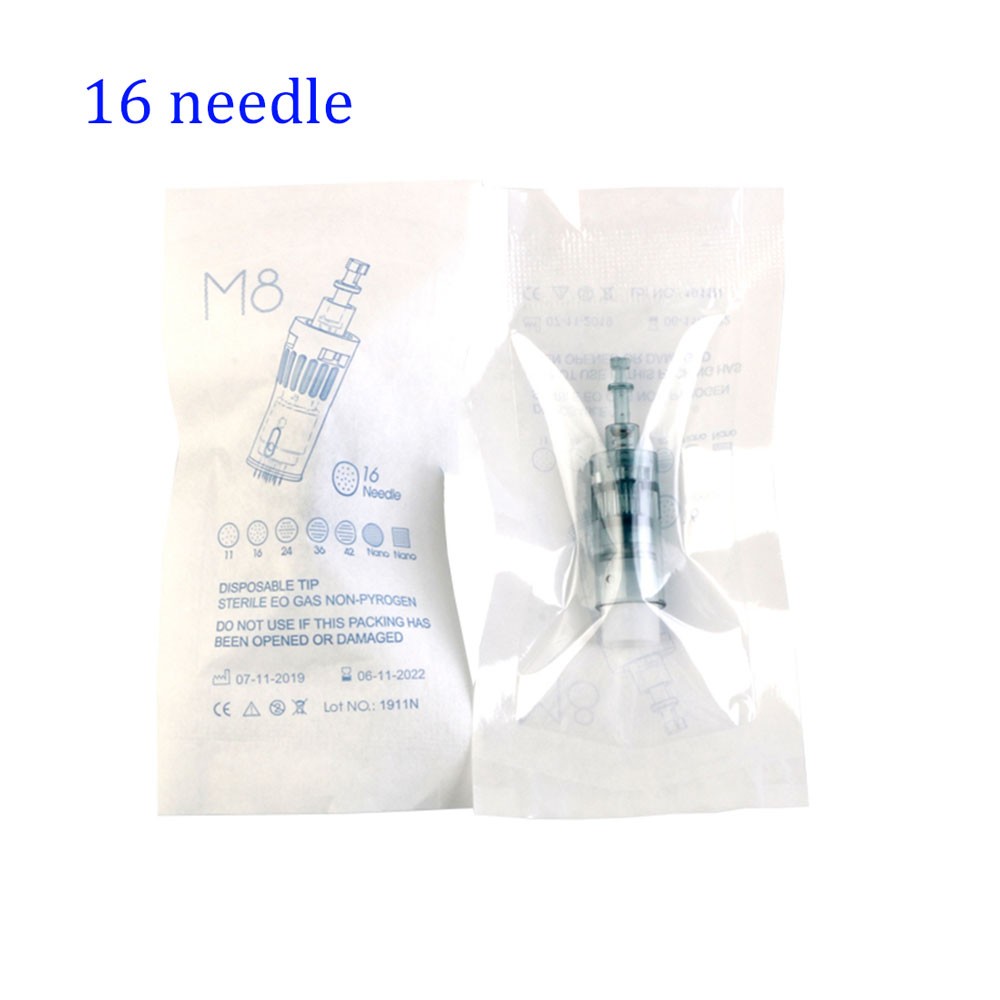 10/20pcs Dr. Pen M8 Needle Cartridges Bayonet Cartridges 11 16 36 42 Nano Needle MTS Micro Needle for Dr Pen M8 Microneedling