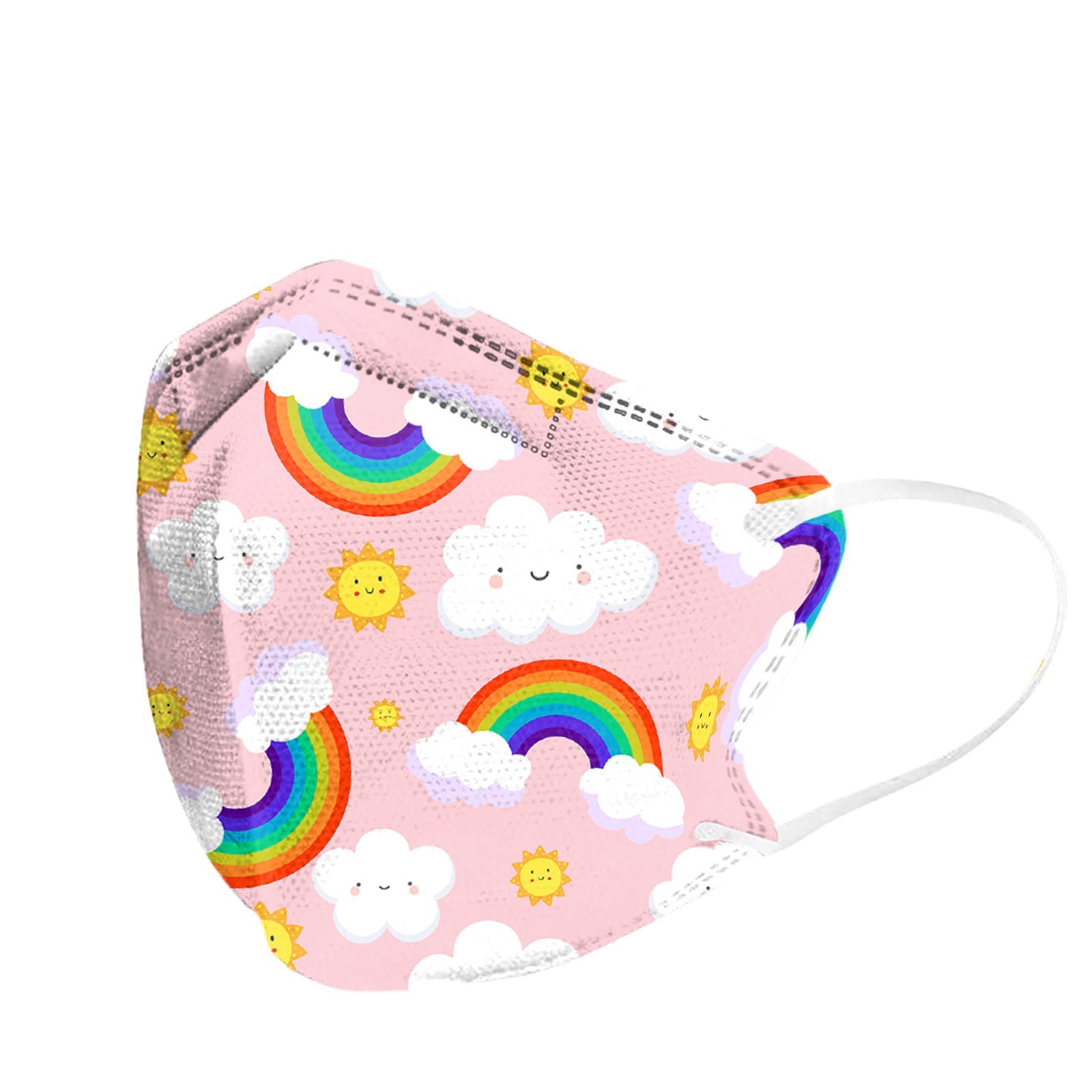 Mascarillas fpp2 mask 2-10 years old 5-layer rainbow Butterfly starry skys printed KN95 mask PM2.5 children FFP2 CE face mask