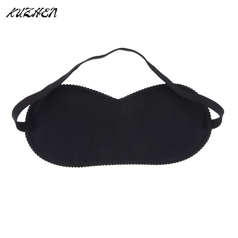 Portable Soft Eye Mask Black Fast Sleep Eye Cover Shade Patch Masks Women Men Blindfold Travel Sleeper