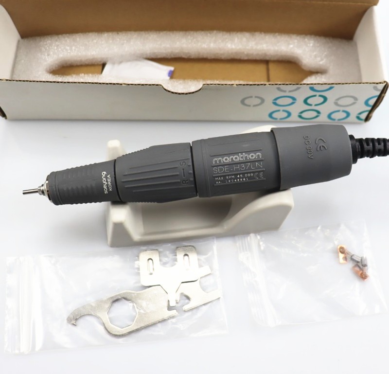 Dental Strong 210 Lab 45000 RPM 35K & 45K RPM Marathon Micromotor Handpiece of Polishing Main Part 2.35mm SDE-H37LN H37L1