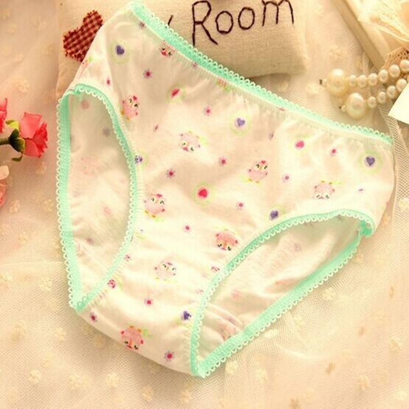 12pcs/lot Girls Underwear Panties Baby Kids Short Pants Children Briefs 2-12Years