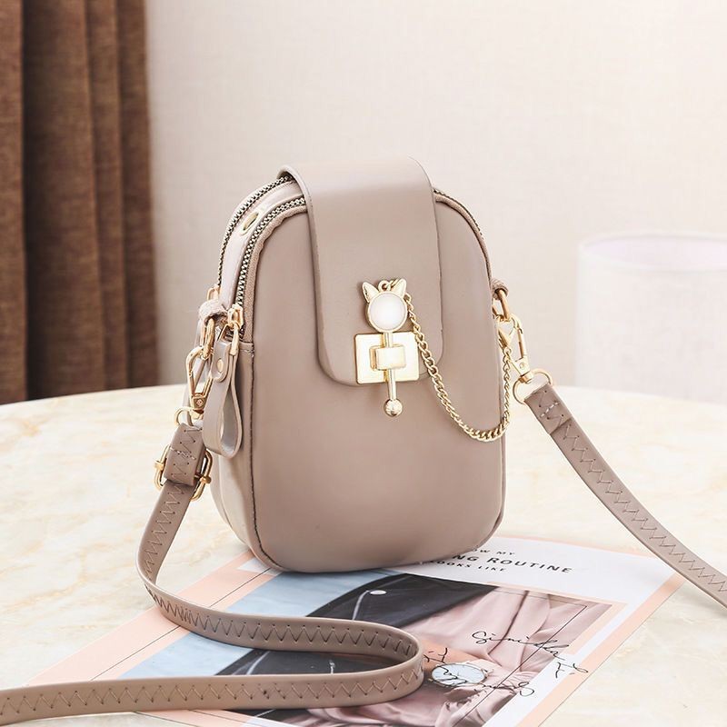 Women Fashion Mobile Phone Bags Large Capacity Female One Shoulder Wallet Ladies Leather Crossbody Purse Bags Para mujer