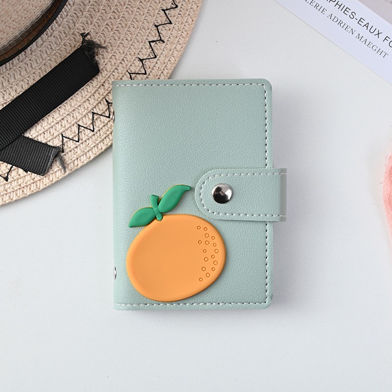 New Student Cute Meal Card Holder Wallet PU Leather Cartoon 26 Bit Card Case Holder School Men Women Credit Card Bag ID