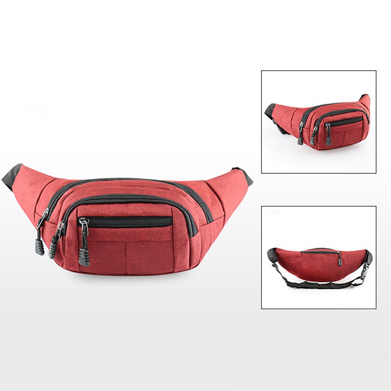 Hip Belly Banana Bum Chest Belt For Men Women Waist Bag Male Female Fanny Pack Pouch Morse Code Purse Kidney Row Bumbag