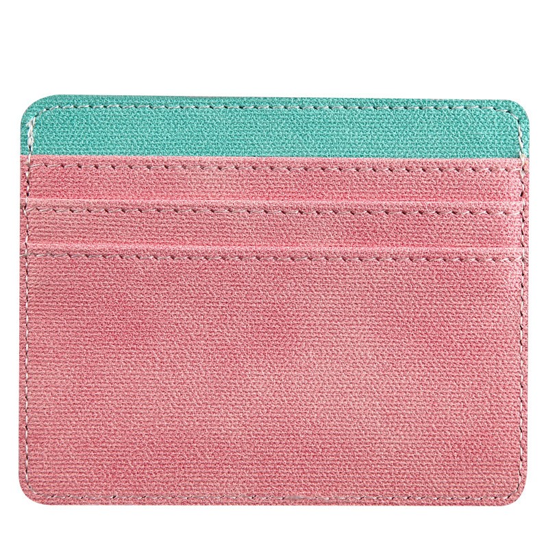 PU thin card holder multi-purpose female student card holder bank card holder credit card holder portable holder