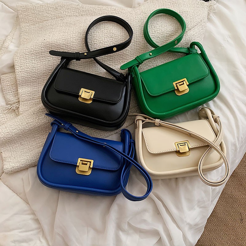 Fashion klein blue woman shoulder bag luxury design underarm crossbody bags for women female designer handbag 2022 spring new