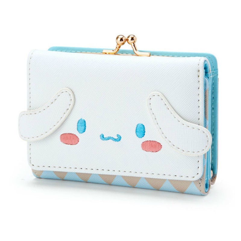 Ladies Girls Small Wallet Cartoon Cute Cat Coin Purse Folding Purse Female Small Girl Bag Purse Card Holder