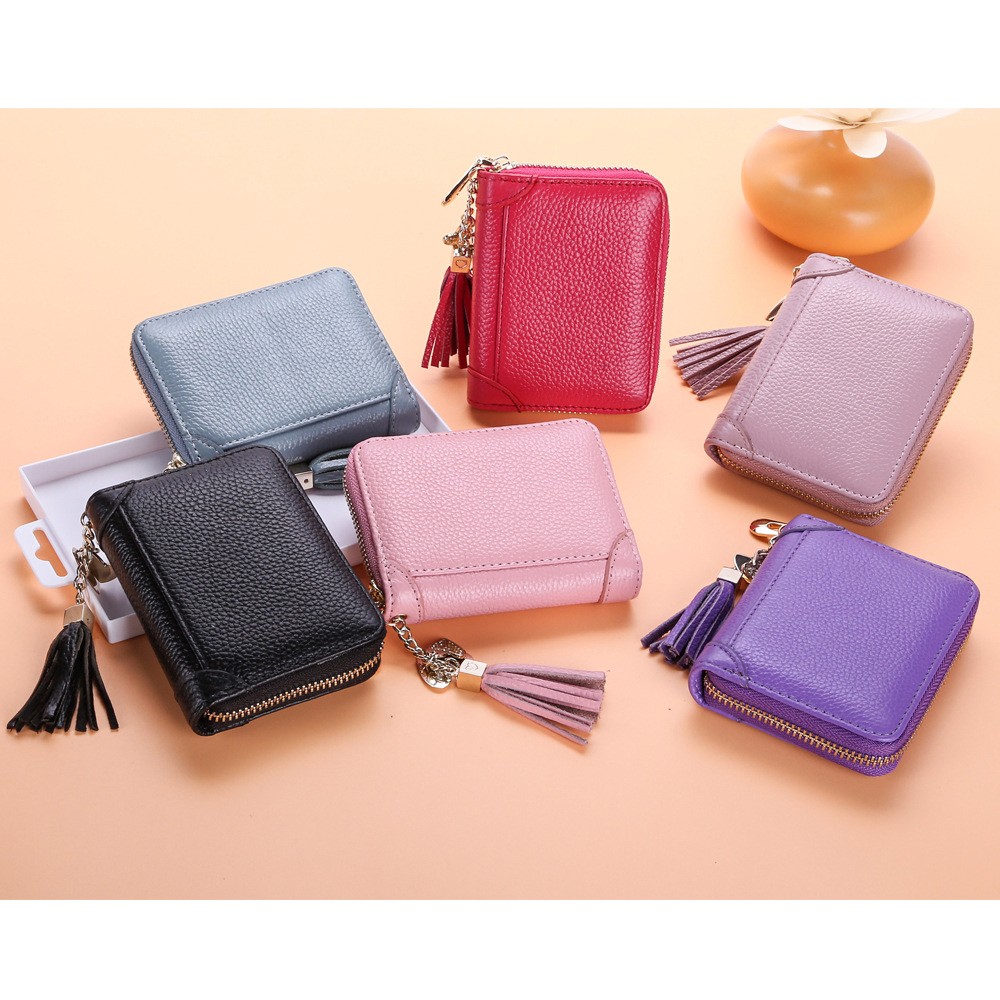 Fashion Card Bag Women Men Credit Card Holder Genuine Leather Large Capacity Business ID Holders Organizer 20 Bits/40bits/60pcs