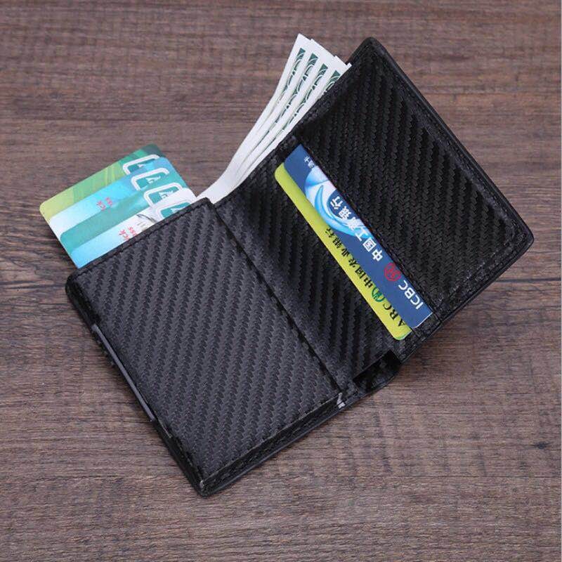 Fashion Aluminum Card Holder Men Women Metal Credit Card Holder Wallet Business Cards Package RFID Protector