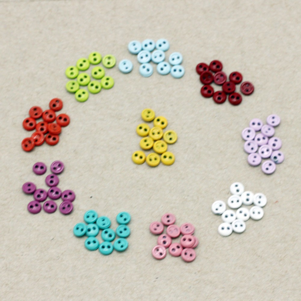 100pcs Super Mini Jelly Candy Decoration Button for Doll Coin Purse Handbag DIY