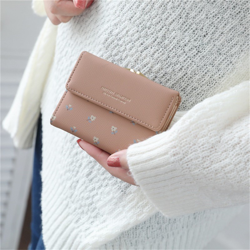 2021 Cartoon Leather Women Pocket Wallet Ladies Clutch Purse Women Short Card Holder Cute Girls Purse Cartera Mujer Coin Bag