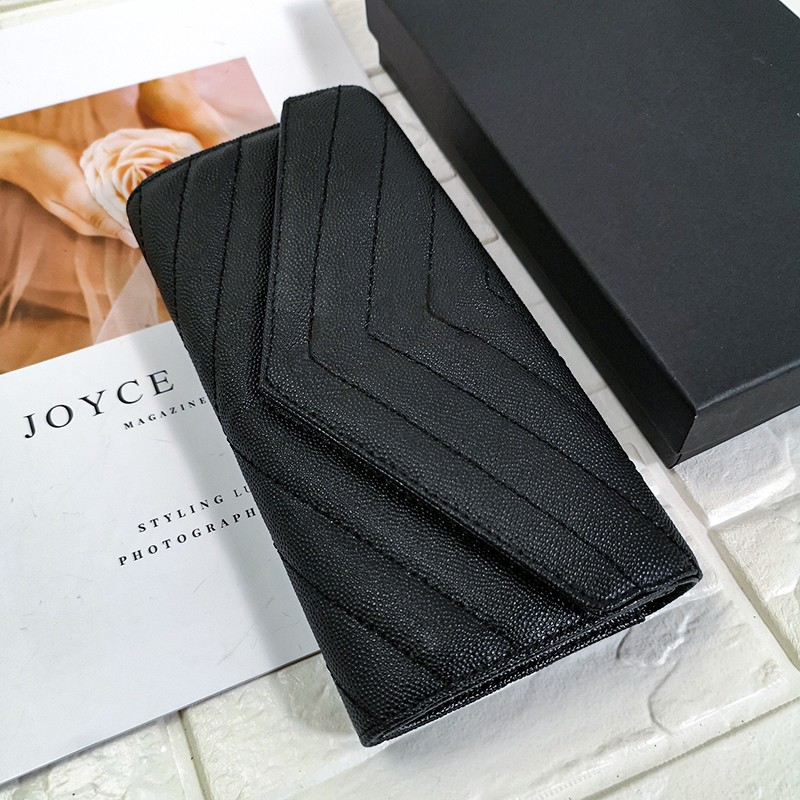 Long Leather 19 Women's Wallets 2021 New Fashion French Design Niche Fashion Summer High-end Big Feeling Diamond Bag Party wil