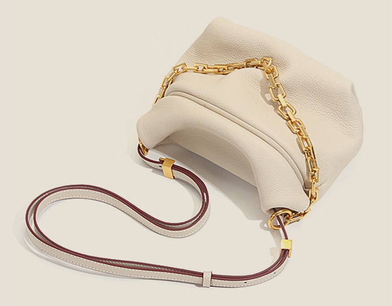 Solid color genuine leather luxury handbags fashion women bags 2022 ladies bags women crossbody bags shoulder bag