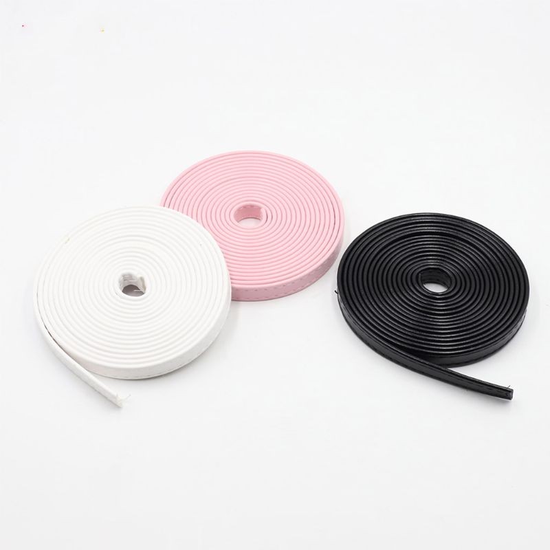 28GD Long PU Leather Belt DIY Craft Belt Strips 1.2cm x 3m For Bag Case Handles Garment Decoration Accessories