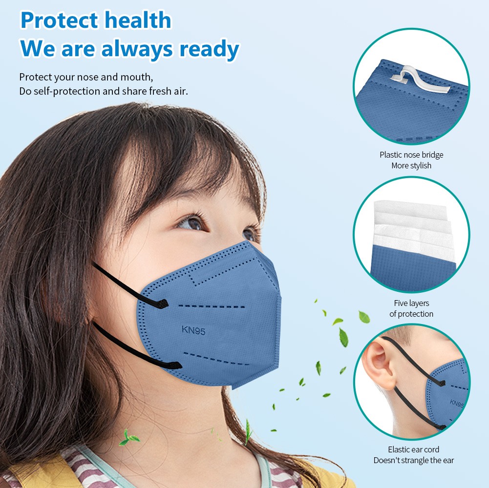 6-12 years old kids cubrebocas kn95 mascarillas ninos ffp2 mascarilla fpp2 homology ada infantil kn 95 security protection mask