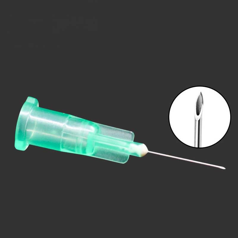 Needle Piercing Syringe Transparent Injection Glue Clear Tip Cover For Pharmaceutical Syringe Needle 32g 4mm