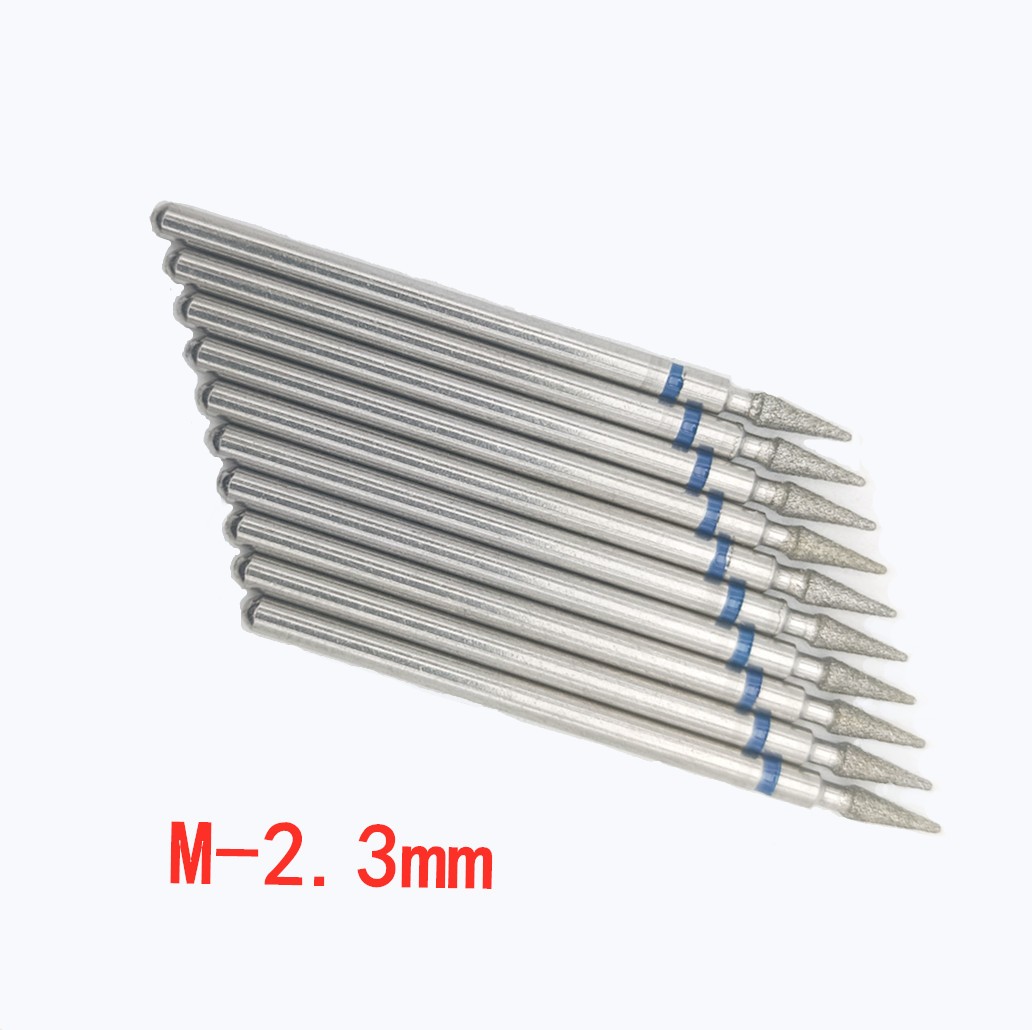 10pcsSet Diamond Nail Drill Bit Artery Electric Cutters For Pedicure Manicure Files Cuticle Burr Nail Tools Accessories