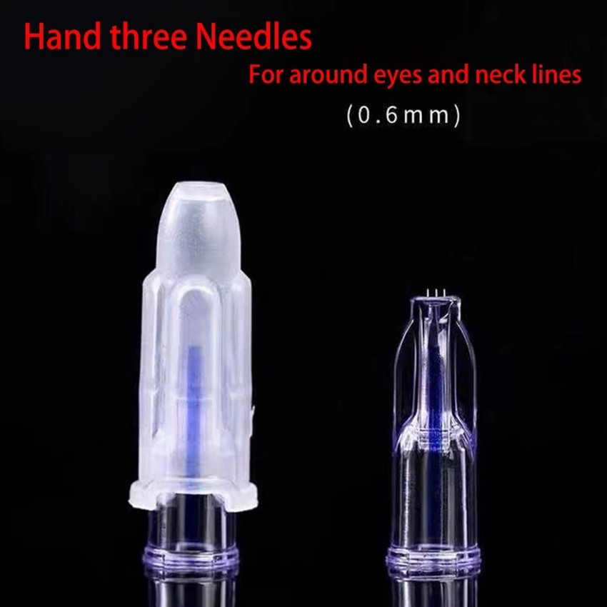 Nanosoft Needle Filled Microneedles Filorga 34G Nanosoft 3pin 0.6mm Anti-aging around eyes and neck lines