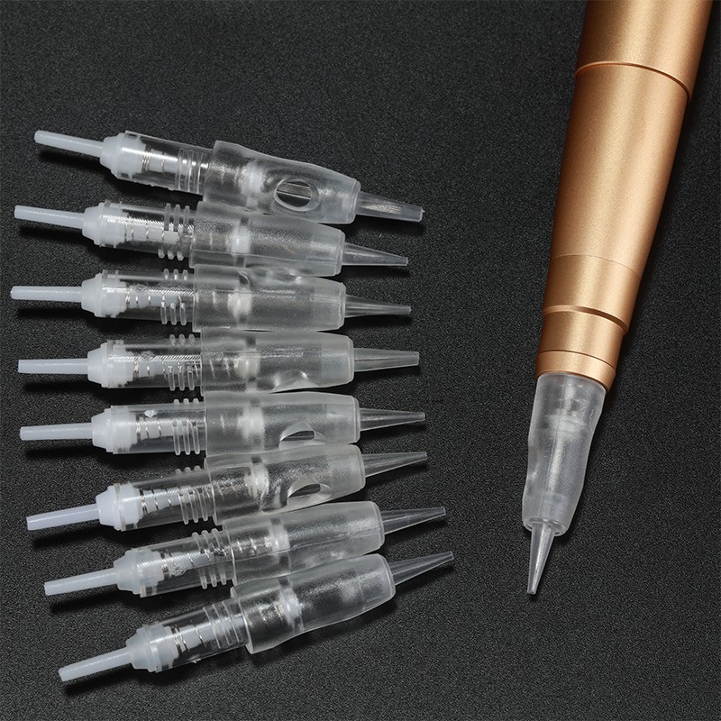 Permanent Makeup Tattoo Needle Cartridge For Tattoo Machine Kit Eyebrow Lip Needle 1R 2R 3R 5R 3F Microblading Tattoo Supplies