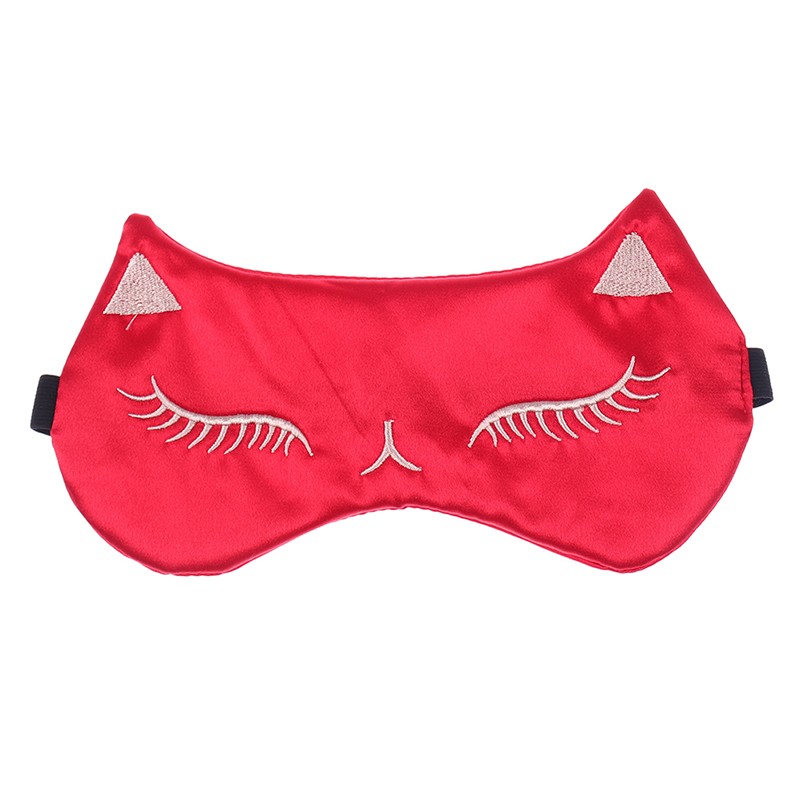 Soft Portable Eye Mask Fast Sleep Eyeshade Cover Eye Masks Shade Patch Women Men Blindfold Travel Sleep