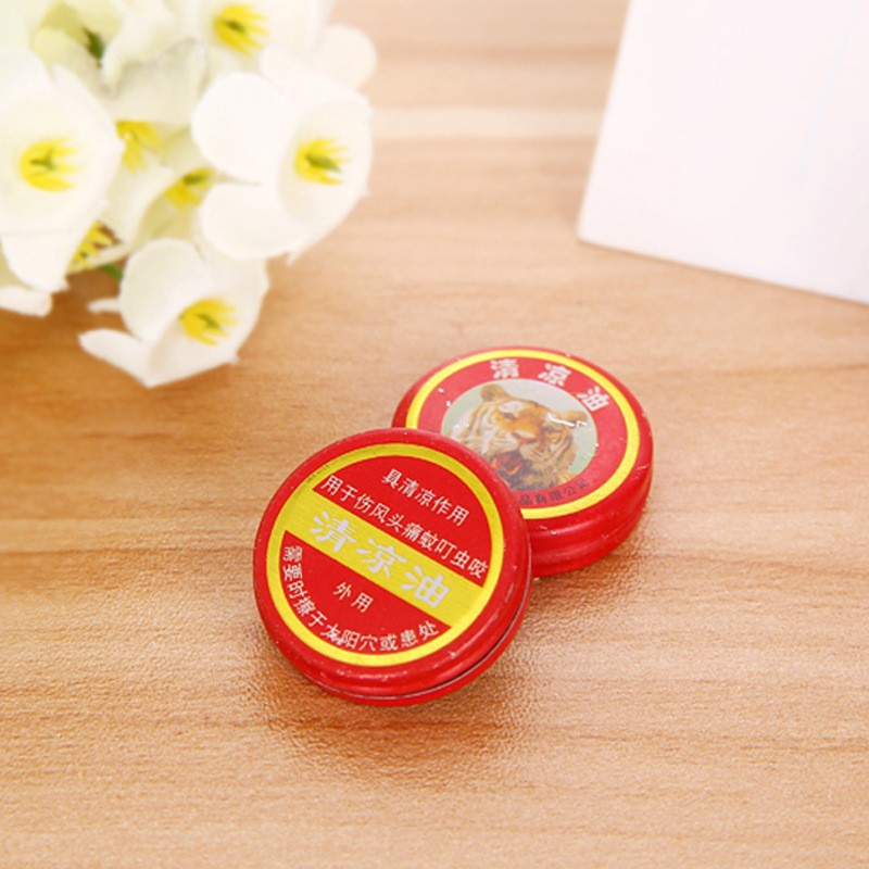 100pcs/lot Essential Oil Cure Influenza Cold Headache Dizziness Muscle Tiger Balm Ointment Natural Innifun Sumifun