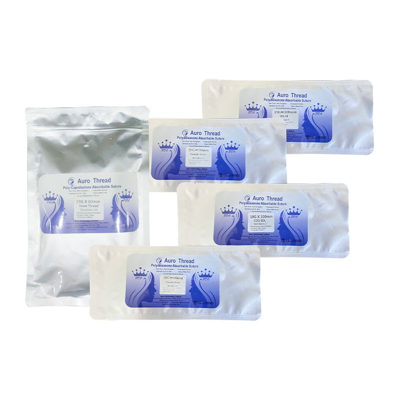 Tornado Screw 10pcs/bag 26g 27g V Line PDO PCL Threading Face Lift Korea Lip Skin Tightening Beauty Face Eyebrow Lift