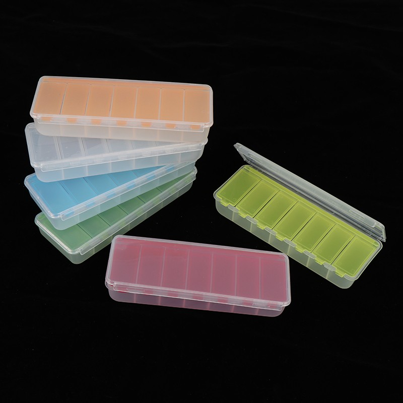 7 Day Pill Extra Large Pill Organizer Box for Travel Weekly Daily Medication Pack Medicine Organizer for Fish Oils Vitamins