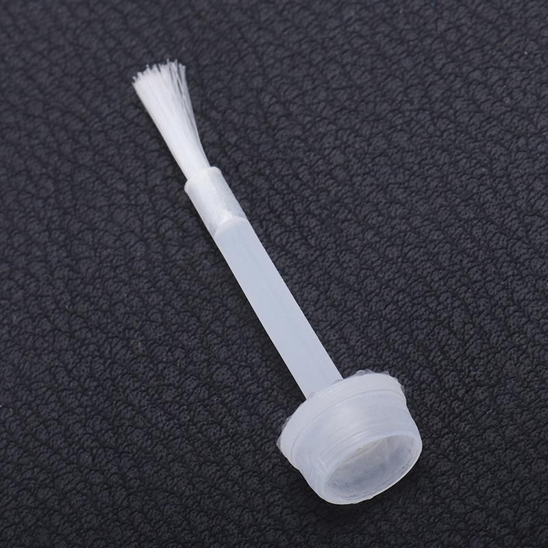 100pcs Nail Polish Replacement Brushes Dipping Liquid Applicator Brushes Manicure Tools Nail Art Glass Drawing Bottle Brush Tool