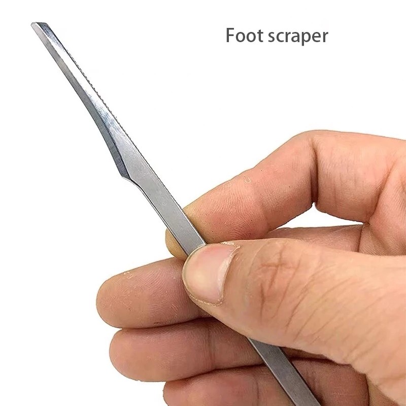 Foot Exfoliator Softener Remove Dead Skin and Calluses Foot Mask Anti-Cracked Heel Enhancer Nail Pedicure Kit