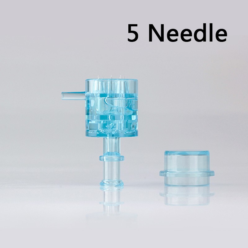 Disposable 5 Needles 9 Needles Tip Cartridge Negative Pressure For EZ Vacuum Mesotherapy Gun Injector Accessories Wholesale