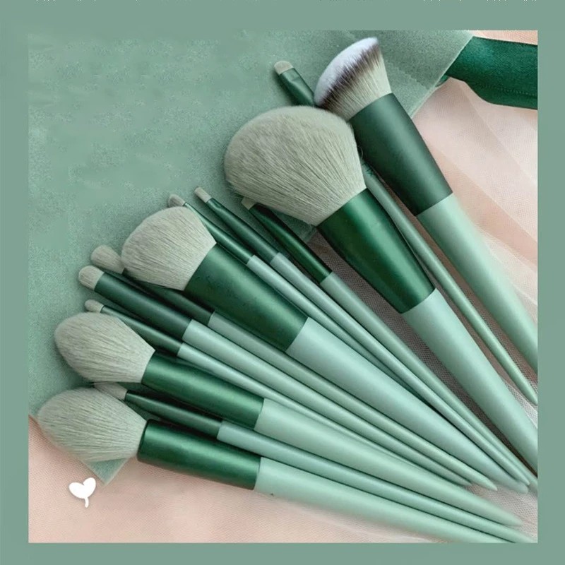 13pcs Soft Fluffy Makeup Brushes Set for Cosmetic Foundation Brush Powder Eyeshadow Kabuki Blending Makeup Brush Beauty Tool