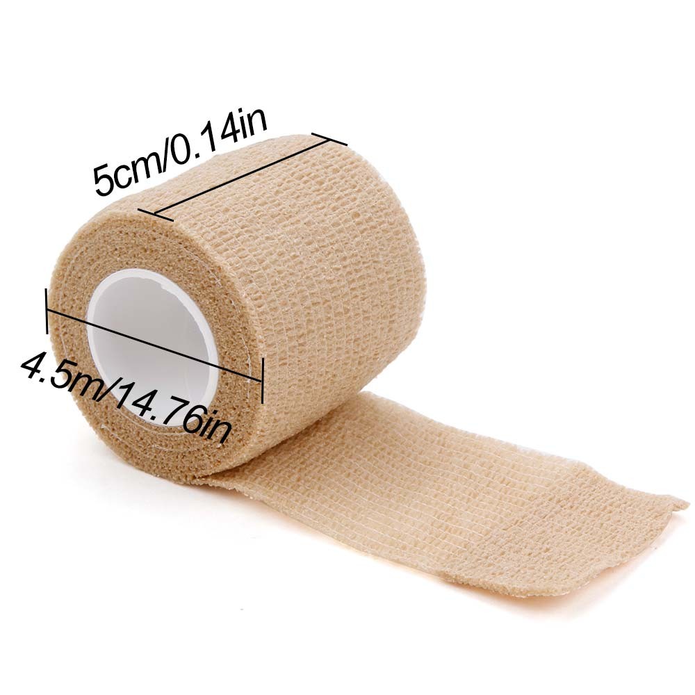 1/6/10/20pcs Disposable Tattoo Bandage Self Adhesive Elastic Bandage Handle With Tube Tighten Permanent Makeup Accessories