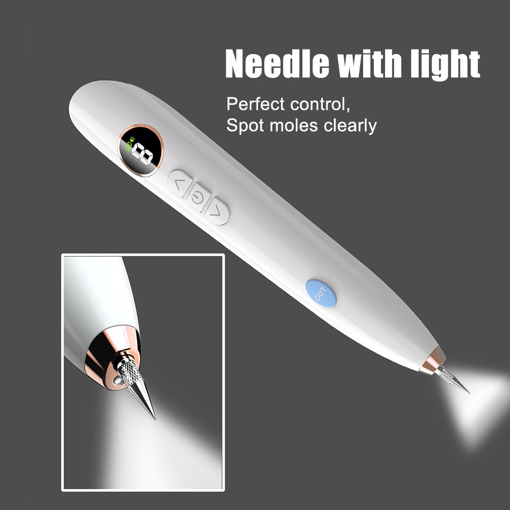 LCD Mole Freckle Removal Pen Wart Removal Spot Plasma Pen Tattoo Black Point Remover Face Body Clean Beauty Skin Care Tool