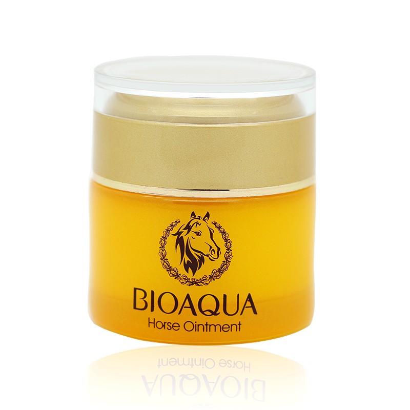 BIOAQUA - skin care cream, horse oil, whitening, deep moisturizing, face cream, anti-wrinkle, anti-aging, face care, 50g