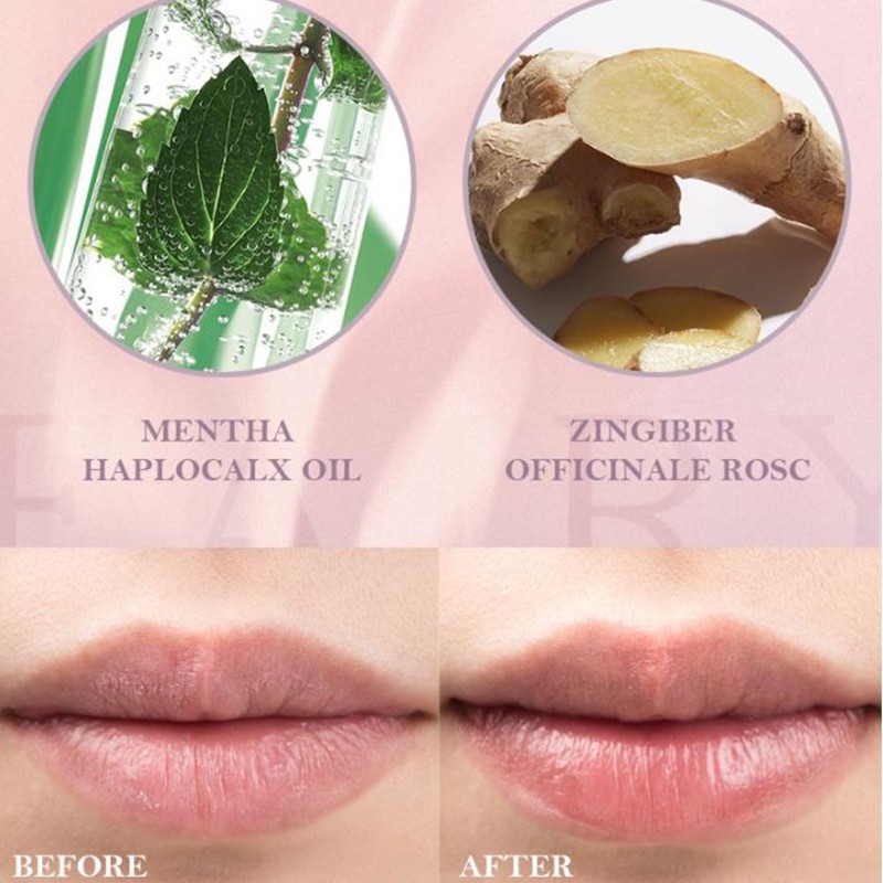 Derol Ginger Mint Matte Lip Glaze Plump and Moisturizing Lip Colored Lipgloss Liquid Lasting Underwater Light Transparent Lip Gloss