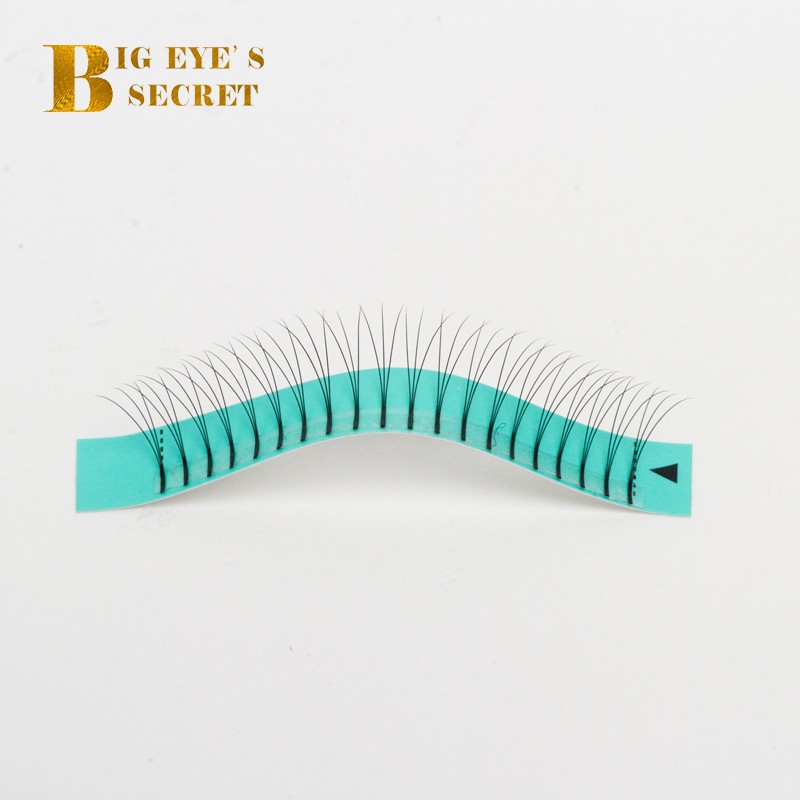 Pre-made Secret Big Eyelashes, Long stem Silk Lashes Pre-made Fan Enlargement False Eyelashes