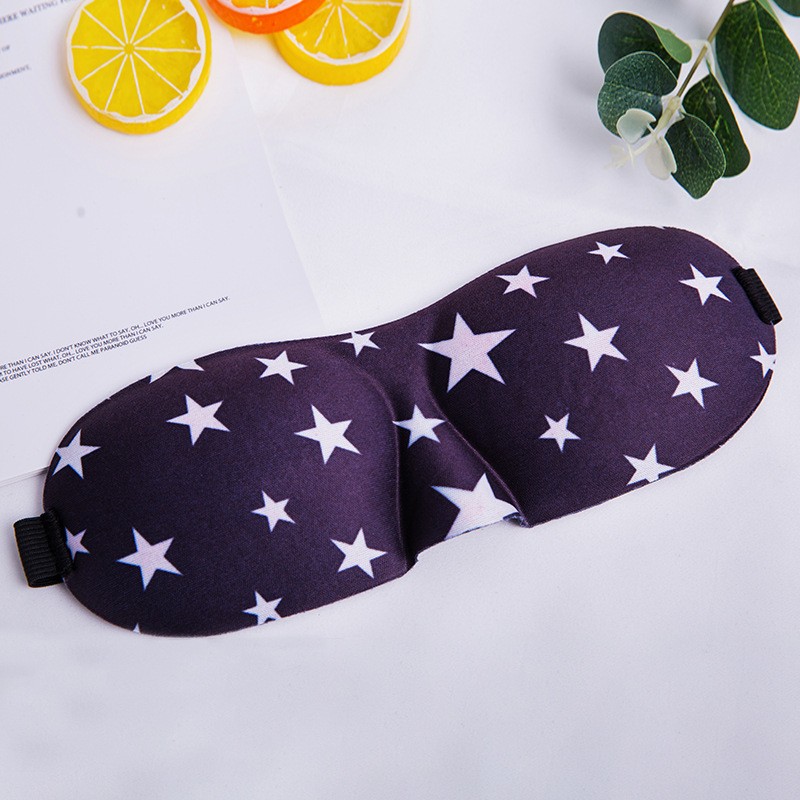 3D Travel Sleeping Mask Back Nap Broken Breathable Sleeping Eye Mask Health Rest Blindfold Eyeshade Eye Cover