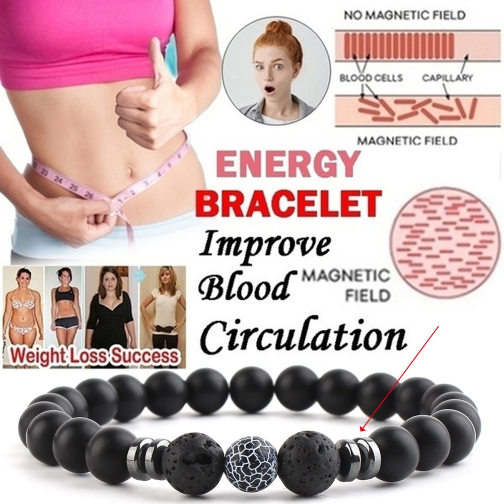 Simple Stone Beads Balance Bracelet Yoga Beads Couple Bracelets Bangles Health Care Jewelry For Women Men Gifts