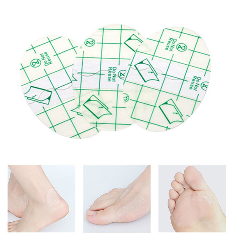 Heel Protector Foot Care Sticker Invisible Waterproof Patch Anti Friction Foot Care Tool 30 Pieces