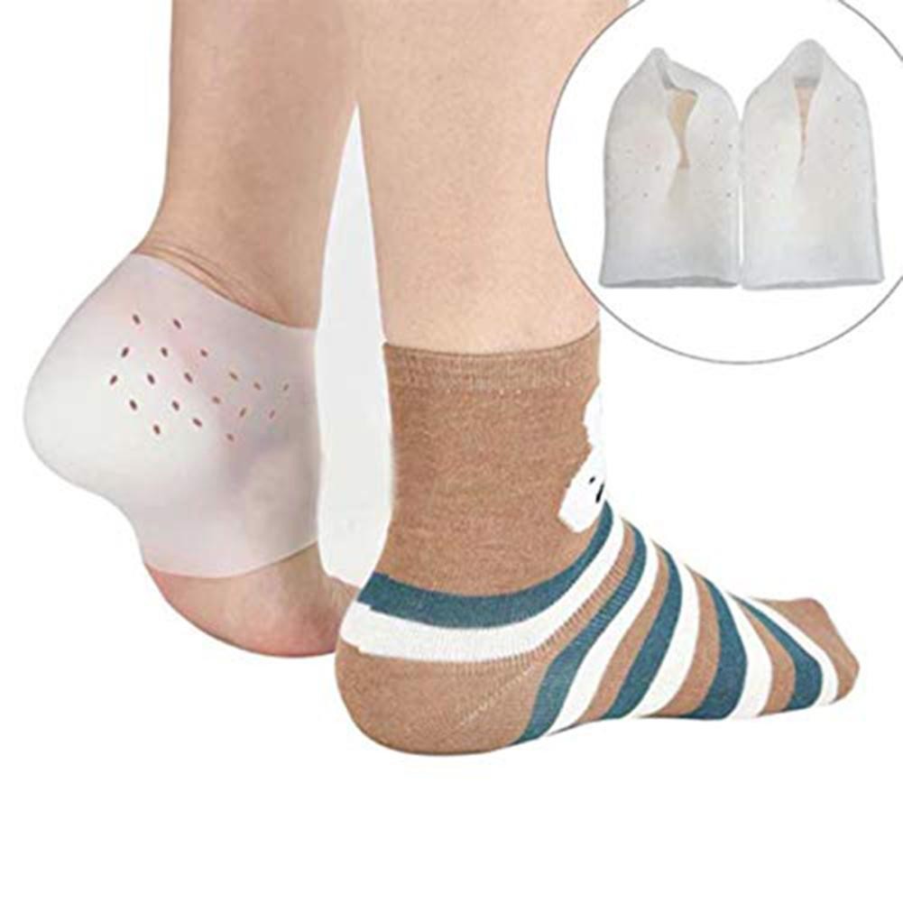 1 Pair Unisex Invisible Height Lift Increase Silicone Foot Socks Insoles Foot Skin Care Tools Women Men Height Lift Insole